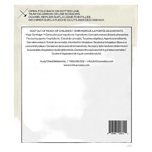 Back Forty - Super Lemon Haze 510 Thread Cartridge