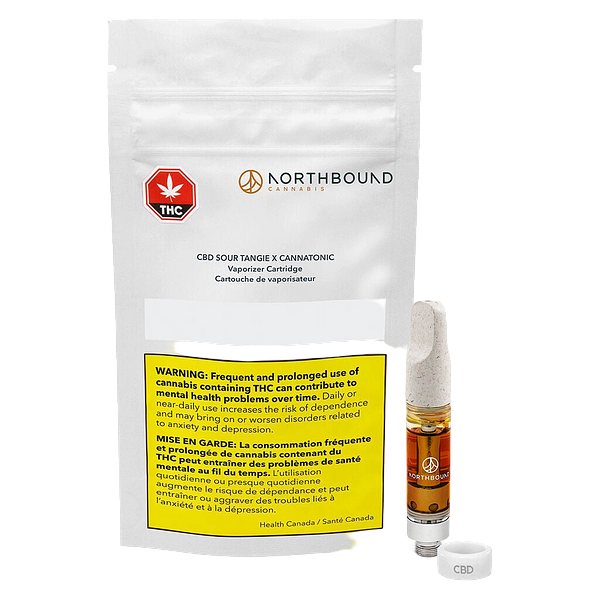 Northbound Cannabis - Cbd Sour Tangie X Cannatonic 510 Thread Cartridge