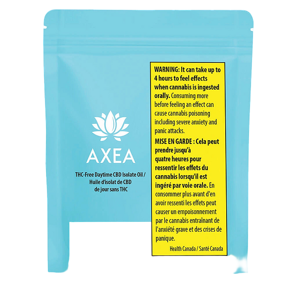 Axea - Thc Free Daytime Cbd Isolate Oil
