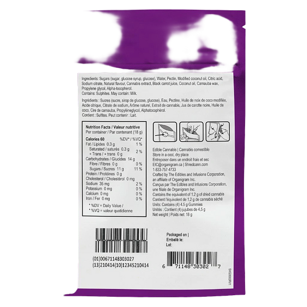 SHRED'EMS - Wild Berry Blaze Soft Chews