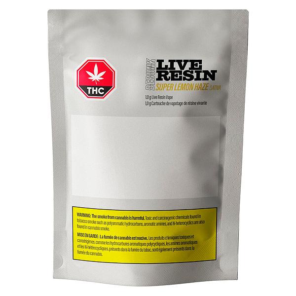 DEBUNK - Super Lemon Haze Live Resin 510 Thread Cartridge image 2