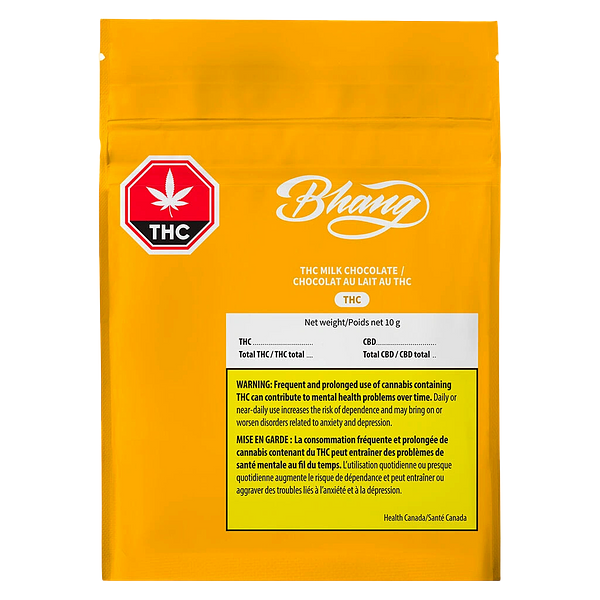 Bhang - Thc Milk Chocolate Bar