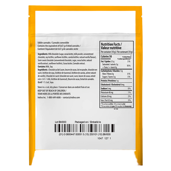 Bhang - Thc Milk Chocolate Bar