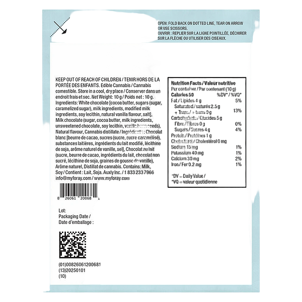 Foray - Salted Caramel Chocolate Square