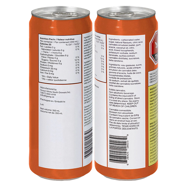 Green Monke - Orange Passionfruit Sparkling Soda