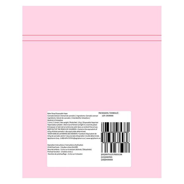 OP - Bake Shop Disposable Vape image 3
