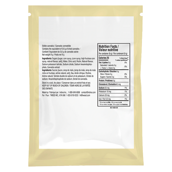 Wana - Japanese Citrus Yuzu 2:1 Sour Soft Chews