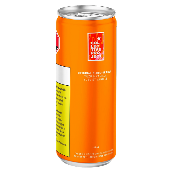 Collective Project - Blood Orange Yuzu & Vanilla Sparkling Juice