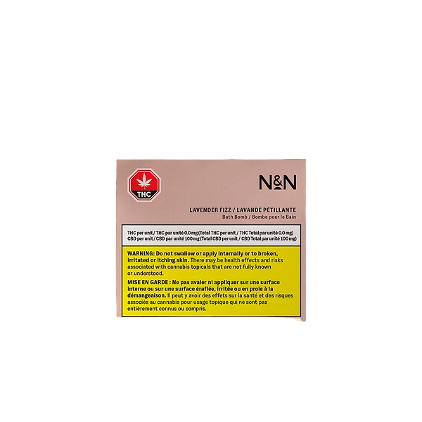 Noon & Night - Lavender Fizz Bath Bomb