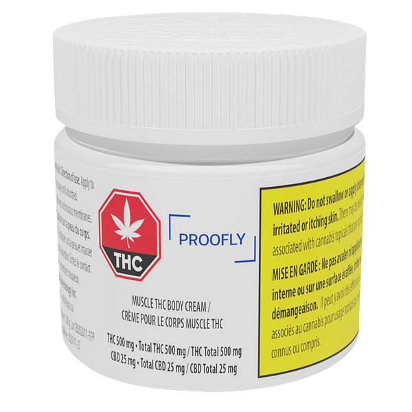 Proofly - Muscle Thc Body Cream