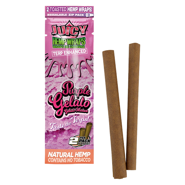 Juicy Jays - Terp Enhanced Purple Gelato Hemp Wraps