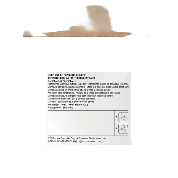 Divvy - Pineapple Nuken 510 Thread Vape Cart