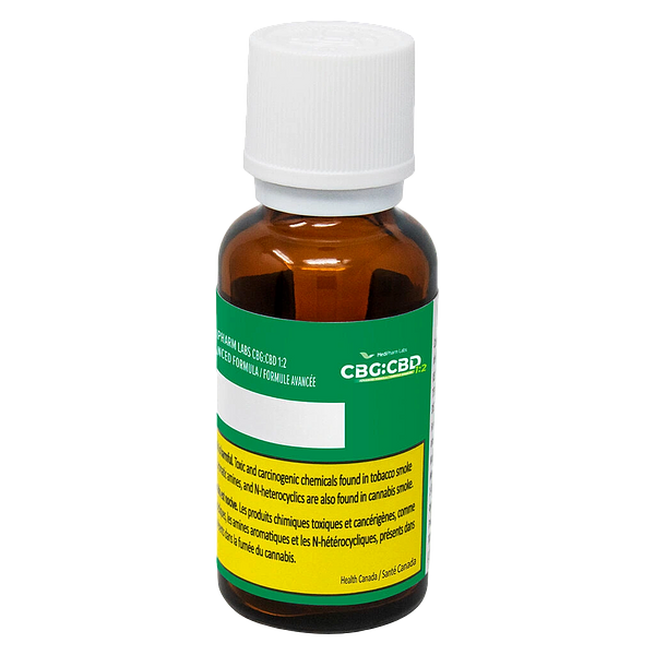 MediPharm Labs - Cbg:Cbd 1:2 Advanced Formula Oil