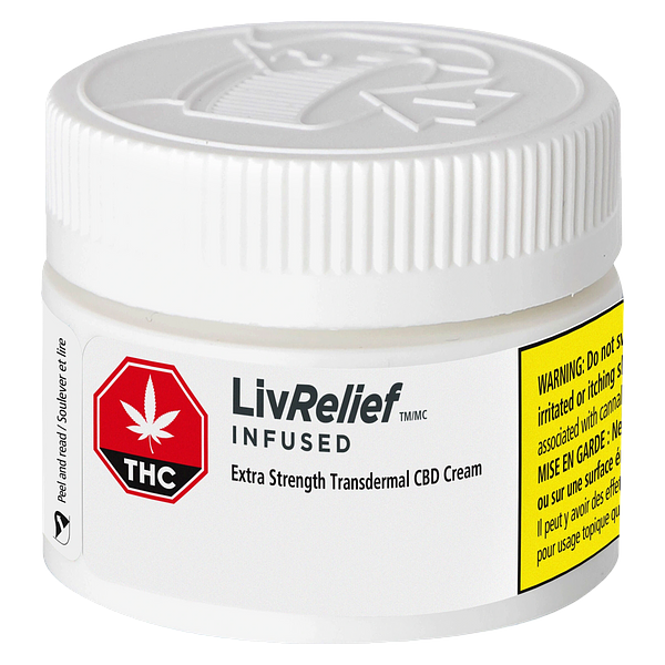 Liv Relief - Extra Strength Transdermal Cbd Cream
