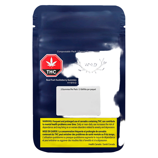 Wyld - Real Fruit Huckleberry Soft Chews