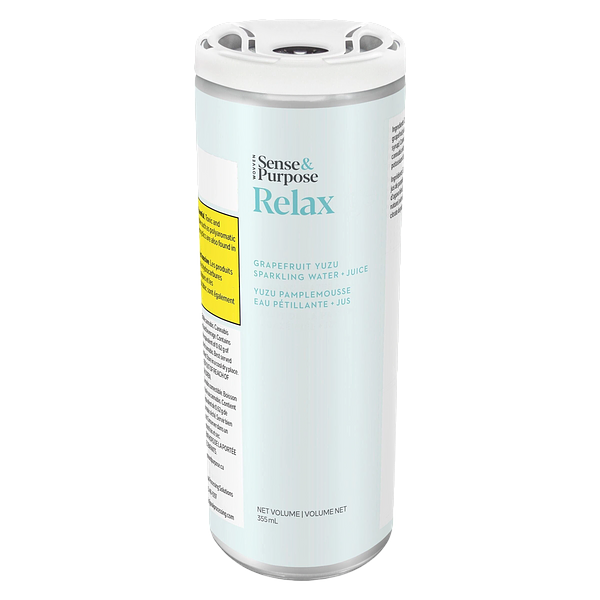 Sense & Purpose - Relax: Grapefruit Yuzu Sparkling Water & Juice