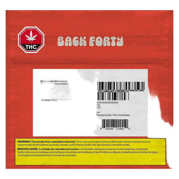 Back Forty - Mandarin Cookies