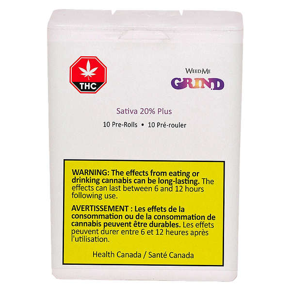 Weed Me Grind - Sativa 20% Plus Pre Roll