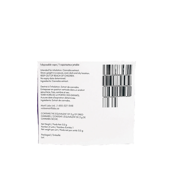 Viola - Bucketz Live Terpene Disposable Pen