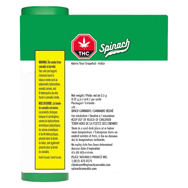 Spinach - Atomic Sour Grapefruit Pre Roll