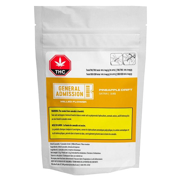 General Admission - Pineapple Drift Milled Flower image 2