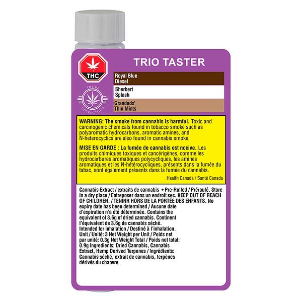 The OZ Confections Corp. - Trio Taster Infused Pre-Roll image 3