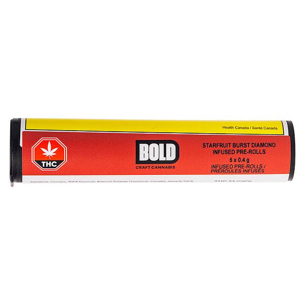 BOLD - Starfruit Burst Diamond Infused Pre-Roll image 2