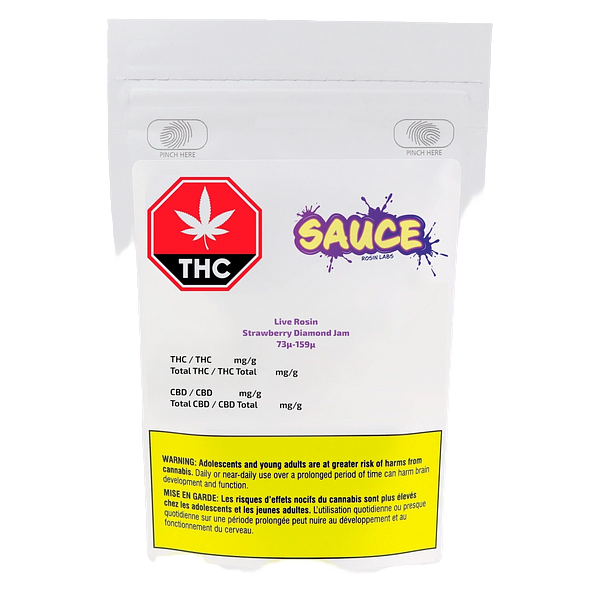 Sauce Rosin Labs - Live Rosin Diamond Jam