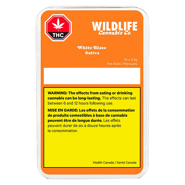 Wildlife Cannabis Co. - White Blaze Pre Roll