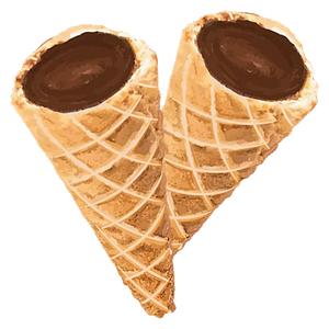 A-HA! - Milk Chocolate Live Rosin Waffle Cones