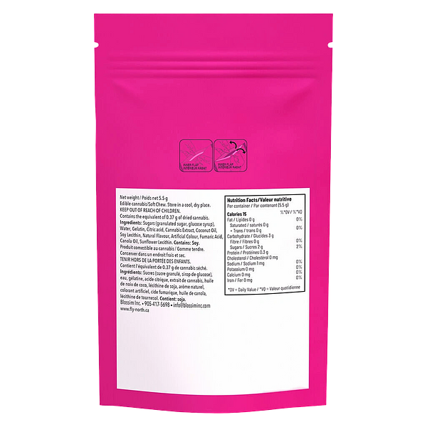 Fly North - Sour Thimbleberry Soft Chews