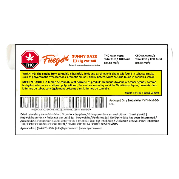 Fuego - Sunny Daze Pre Roll