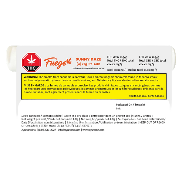 Fuego - Sunny Daze Pre Roll