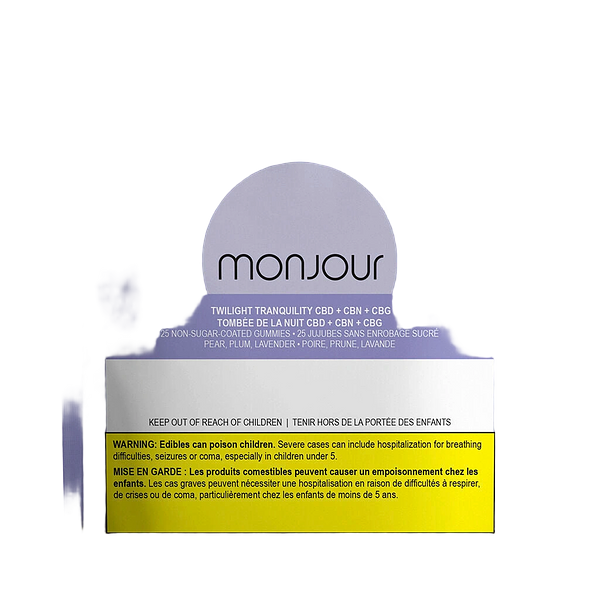 Monjour Bare - Twilight Tranquility Cbd:Cbn:Cbg Soft Chews