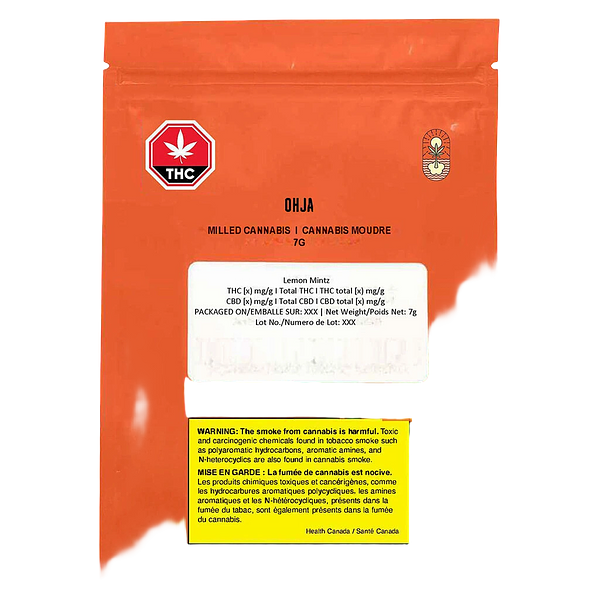 OHJA - Lemon Mintz Pre Roll
