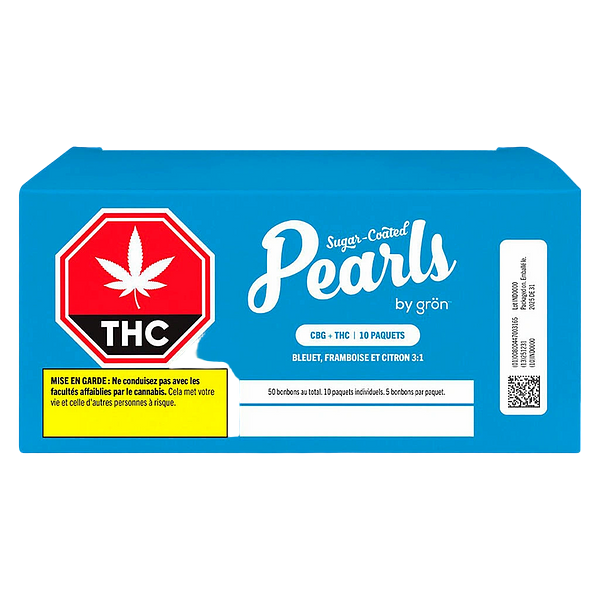 Pearls by grön - Blue Razzleberry 3:1 Cbg/Thc