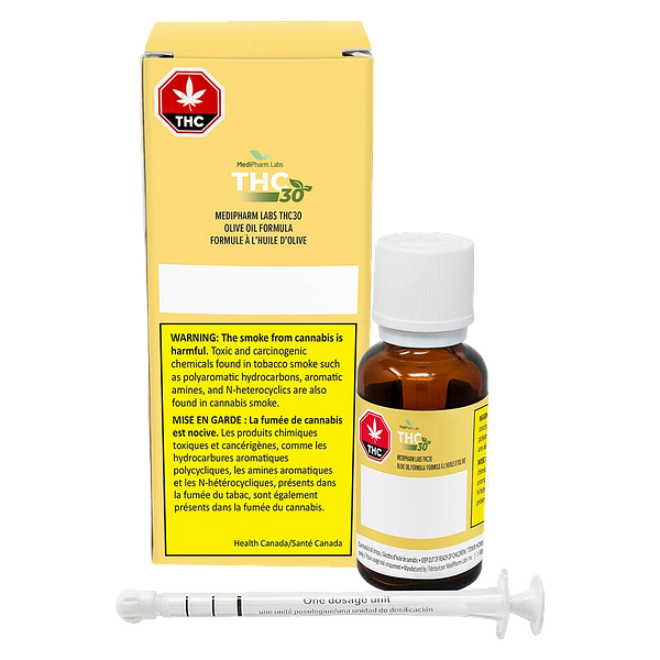 MediPharm Labs - Thc 30 Plus Olive Oil Formula