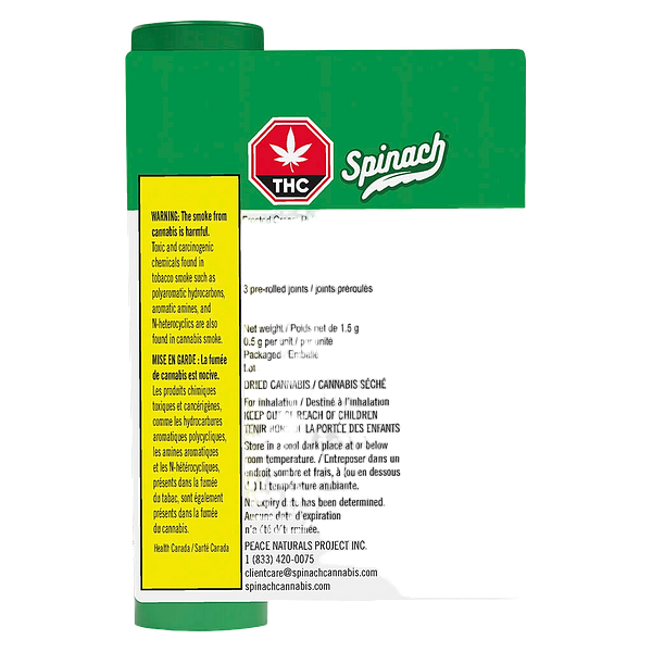 Spinach - Frosted Cream Puffs Pre Roll