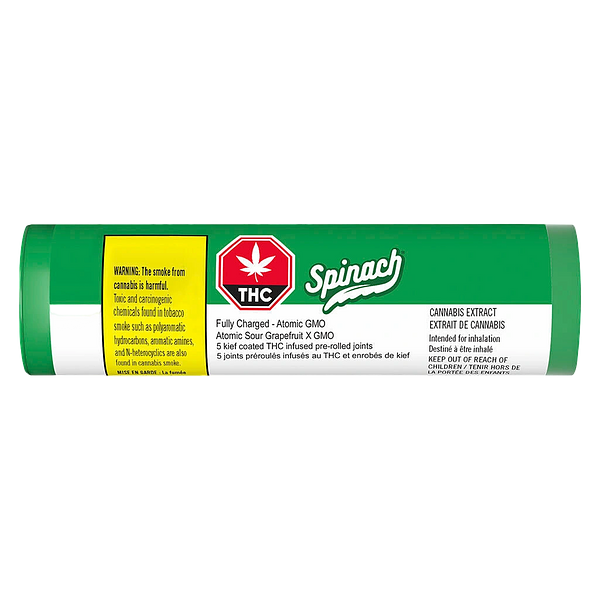 Spinach - Atomic Gmo Infused Pre Rolls