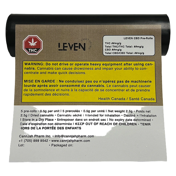 Leven - Leven Cbd Pre Roll