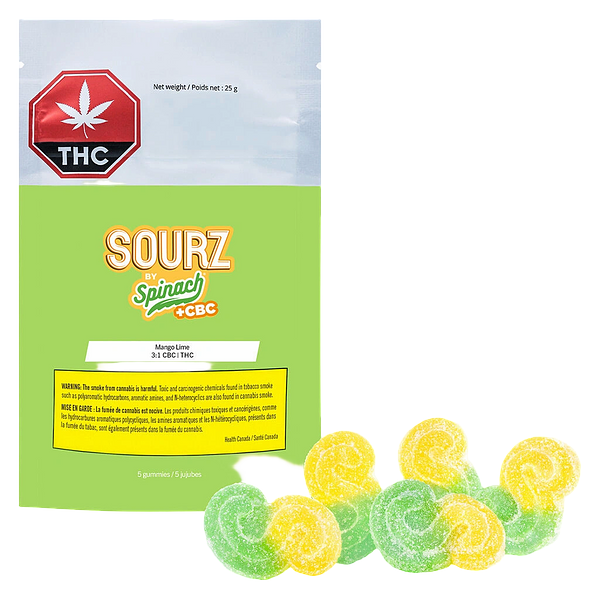 Spinach FEELZ - Thc+Cbc Mango Lime Soft Chews