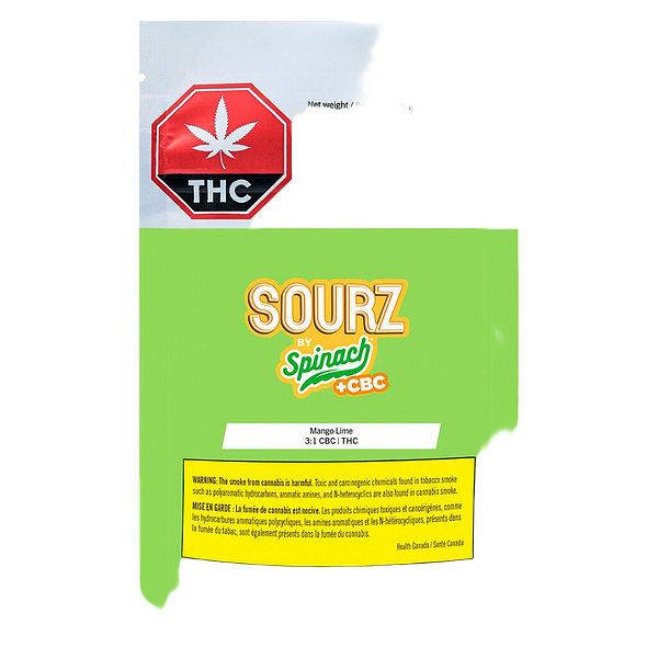 Spinach FEELZ - Thc+Cbc Mango Lime Soft Chews