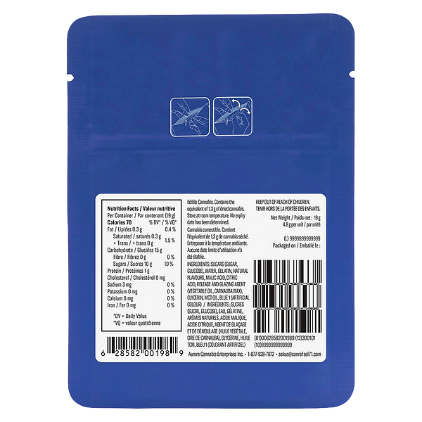 San Rafael '71 - Sour Blueberry Live Resin Gummies