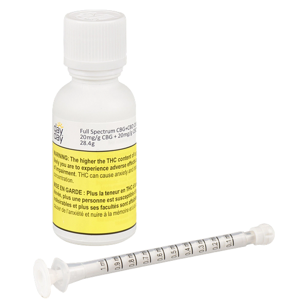 Day Day - Full Spectrum Cbg+Cbd Oil