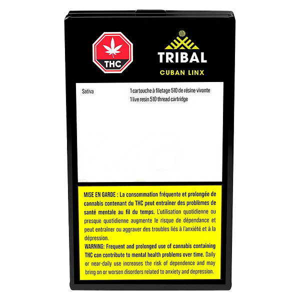 Tribal - Cuban Linx Live Resin 510 Thread Cartridge