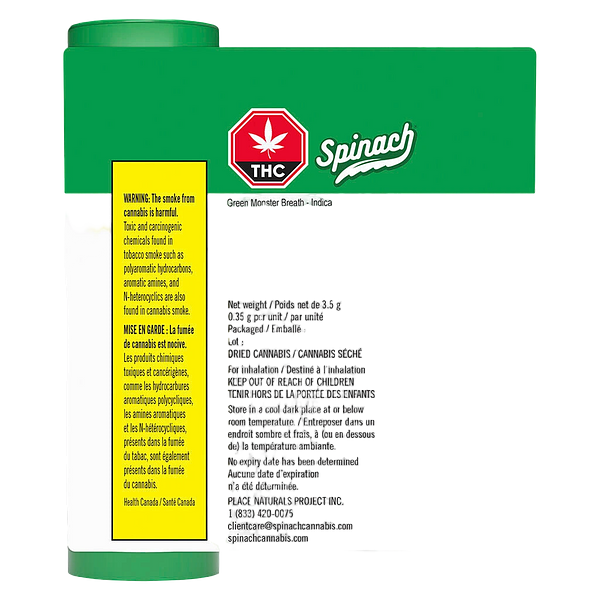 Spinach - Green Monster Breath Pre Roll