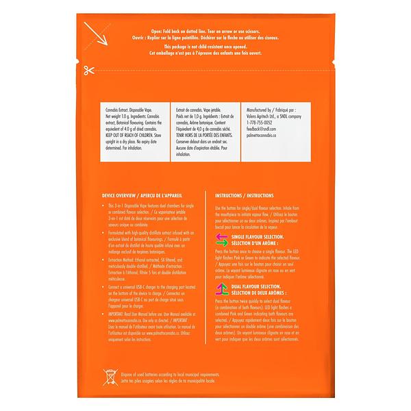 Palmetto - Banana & Pineapple Coco 3-in-1 Disposable Vape image 3