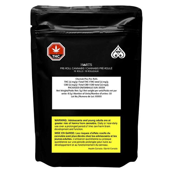 HARTS - Cheetah Piss Pre Roll image 2