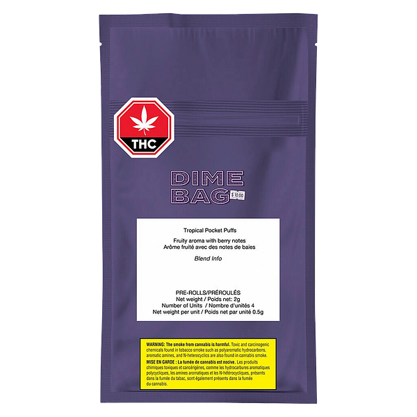 Dime Bag - Tropical Pocket Puffs Pre Roll