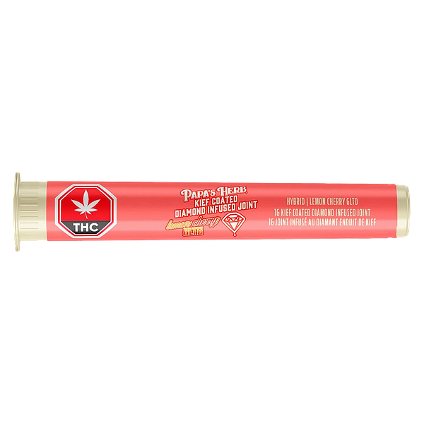 Papa's Herb - Hybrid Lemon Cherry GLTO - Liquid Diamond Infused Joint